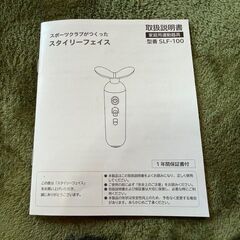 スタイリーフェイス　一度使用しています（消毒済み）の画像