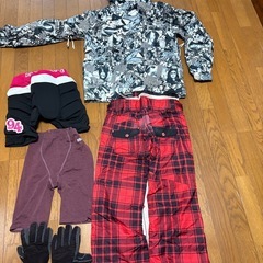 スノーボード レディース ウェアセットの画像