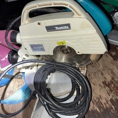 商談中です　マキタ卓上丸鋸等３点の画像