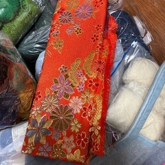 毛糸　裁縫　の画像