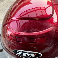 バイク用ヘルメットとサマー用グローブ
の画像