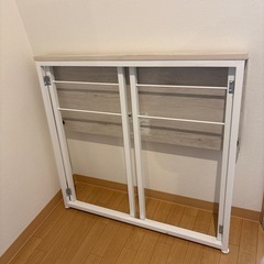 ニトリ　折りたたみデスクの画像