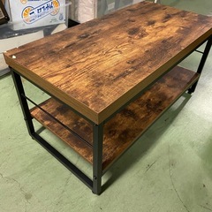 ○東142 ローテーブル 小型 一人暮らし用 机 キズありの画像