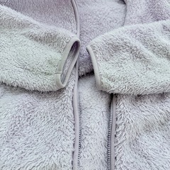 ユニクロ キッズ フリース ジャケット 140の画像