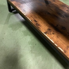 ○東142 ローテーブル 小型 一人暮らし用 机 キズありの画像