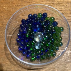 フラスコ型　ビー玉のオブジェの画像