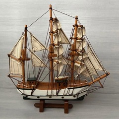 ドイツ　ゴルヒフォック模型船 帆船模型 の画像