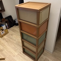 取引決まり済みたんす　棚　衣類収納　 収納　の画像