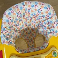 ベビー歩行器とベビーヘッドガード 転倒防止リュック の画像