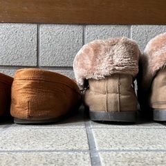 モカシンシューズ×2（LL）の画像