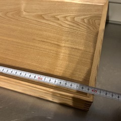 無垢　トレイ　お盆　無印良品の画像