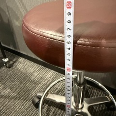 オフィススツール　キャスター付き　の画像