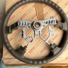 トヨタTOYOTAランドクルーザープラド120TRJ120KDJ120用ハイエース等純正ステアリングの画像