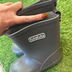 長靴　レインシューズ　17.0cm ネイビーの画像