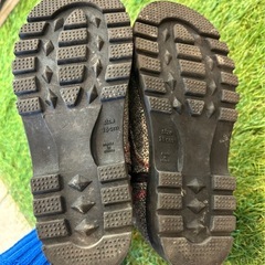 長靴　レインシューズ　17.0cm ネイビーの画像