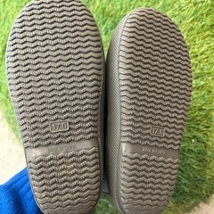 長靴　レインシューズ　17.0cm ネイビーの画像