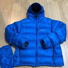 montbell ダウンジャケットXL 収納袋付き