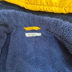 １００センチ　フード取り外し可　ダウンコートの画像