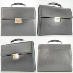 BALLY バリー 2way ビジネスバッグ ブリーフケース ショルダーバッグ ダイヤルロック レザー 本革 ブラック 黒 A4収納可能 メンズの画像