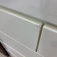 チェスト ホワイト 幅80cm×奥行41.5cm×高さ130cm【ジャングルジャングル岩出店】【B295】和歌山 岩出市 紀の川市 海南市の画像