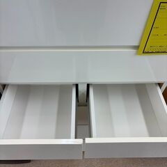 チェスト ホワイト 幅80cm×奥行41.5cm×高さ130cm【ジャングルジャングル岩出店】【B295】和歌山 岩出市 紀の川市 海南市の画像