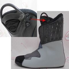 ♪salomon/サロモン MISSION LX スキーブーツ 27.5cm ワケありの画像