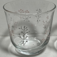 冷茶２客組　ガラスカップ　花こまちの画像