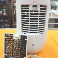 美品 セラミックファンヒーター 首振り機能付き PRISMATE ホワイト PR-WA022 暖房器具 西岡店の画像