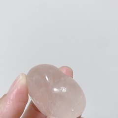 ローズクォーツ　ハートの画像