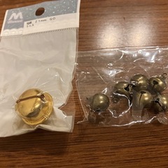 ビーズ　鈴 ハンドメイド 工作の画像