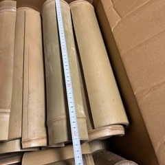 割った竹の画像