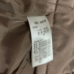 HEADレディースジャケットフードファー付きの画像