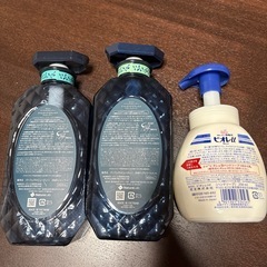空ボトル シャンプー・トリートメント・ハンドソープの画像