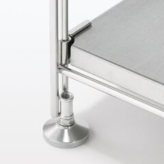 無印/ステンレスユニットシェルフ【直接引き取り希望】の画像