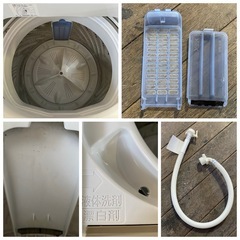 Panasonic パナソニック 全自動電気洗濯機 6.0kg NA-F60B11 2018年製 縦型 洗濯機 ホワイト 白 の画像