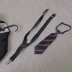 キッズブラックスーツの画像