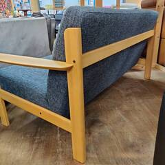 【愛品倶楽部柏店】karimoku Chitano カリモク チターノ 3人掛け長椅子 幅160cmの画像