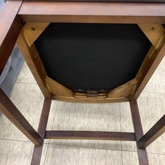 【ジモティー割引で最大15％OFF⭐️】 カウンター チェア ダークブラウン の画像