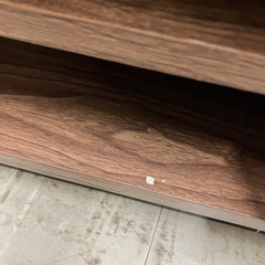 I2511-674 ローボード テレビボード ブラウン キズ有り 中古の画像