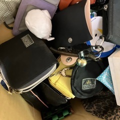 財布　パスケース　定期入れ　たくさんの画像