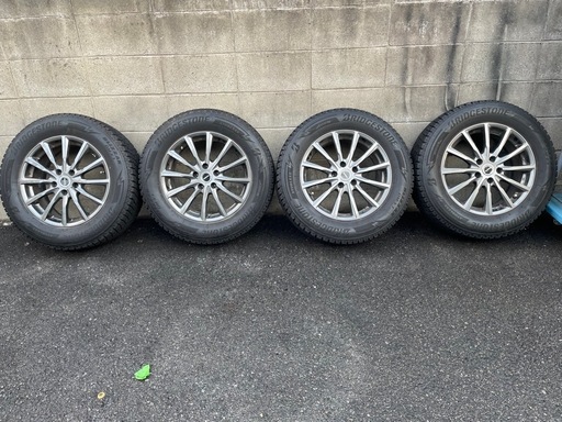 ブリジストン2022年製225/65R17 アルミセット