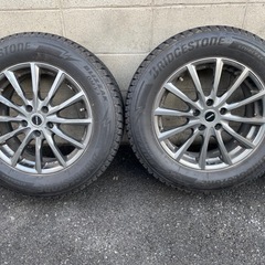 ブリジストン2022年製225/65R17 アルミセットの画像