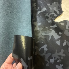 牛革　迷彩柄
の画像