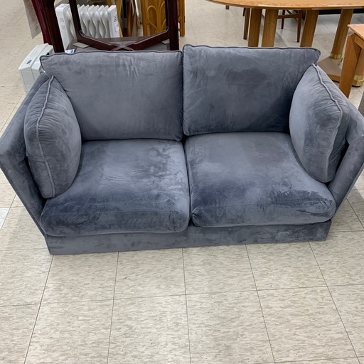 【ジモティー割引で最大15％OFF⭐️】 ソファー ２人掛け グレー