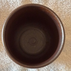 備前焼き　湯呑み　①の画像