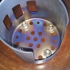 ★TOMSHOO  チタン五徳、風防★の画像