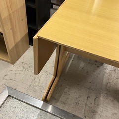 2511-675 ナフコ ダイニングテーブル エマⅡ＆チェア2脚セット ※バラ売り不可 キズ汚れ有り 中古の画像