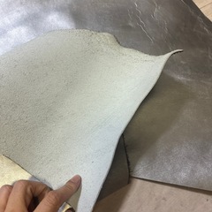 牛革シルバー　の画像