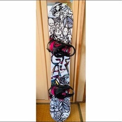 スノーボード、ビンディングせっとの画像