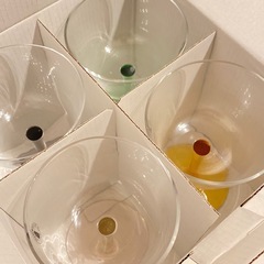 IKEA 未開封 グラス4個の画像